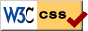 logo de validit du W3C pour le CSS