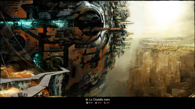 artwork Guild Wars 2, la citadelle noire
