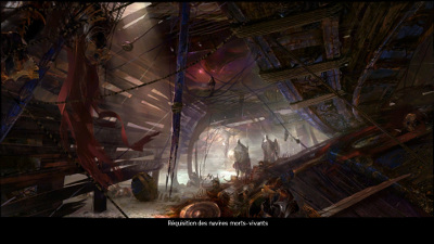 artwork Guild Wars 2, rquisition des navires morts-vivants