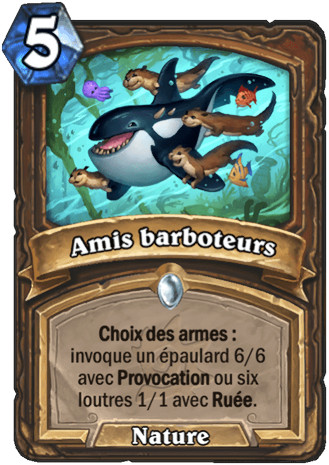 hearthstone, carte Amis barboteurs