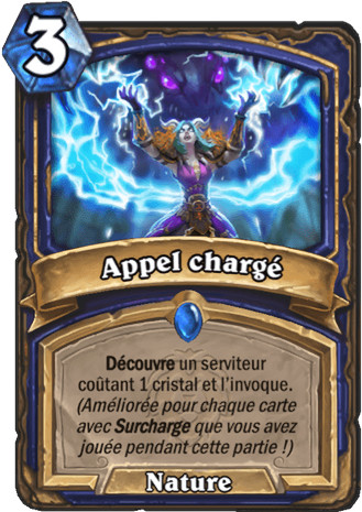 hearthstone, carte - Appel charg