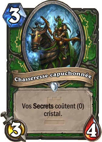 hearthstone, carte Chasseuresse capuchonne