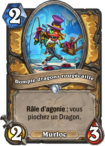 hearthstone, carte Dompte-dragons rougcaille