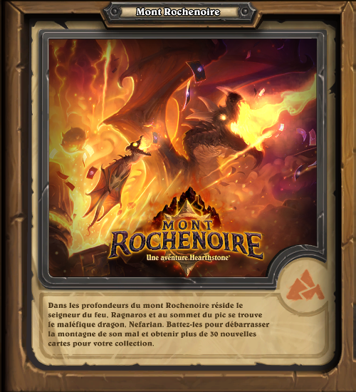 hearthstone, heroes of Warcraft : Le mont Rochenoire