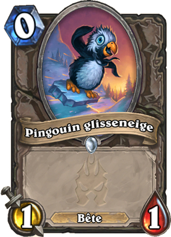 hearthstone, carte Pingouin glisseneige