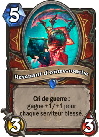 hearthstone, carte Revenant d'outre-tombe